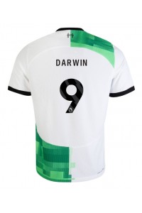 Liverpool Darwin Nunez #9 Fotballdrakt Borte Klær 2023-24 Korte ermer